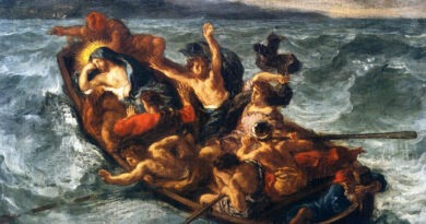Delacroix, Cristo sul lago di Genesaret