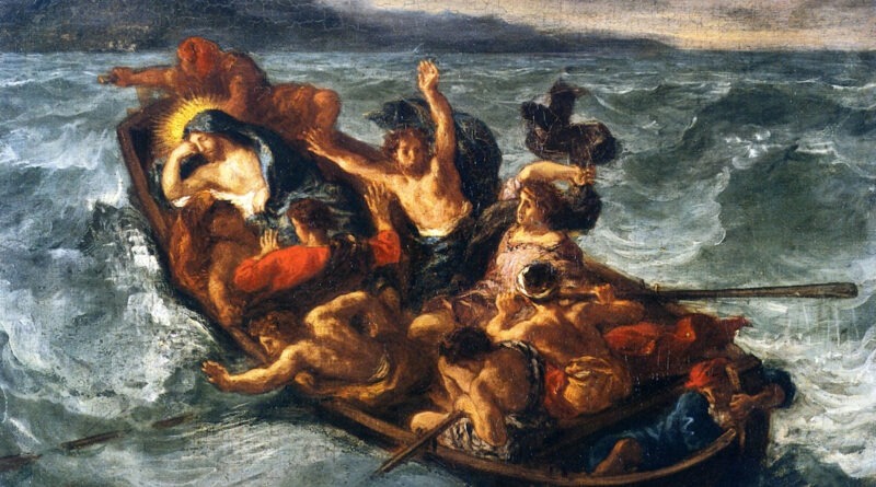 Delacroix, Cristo sul lago di Genesaret